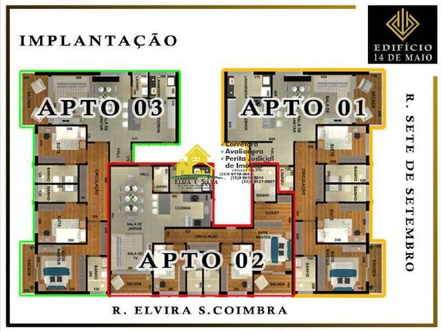 #711 - Apartamento para Venda em Passos - MG - 3