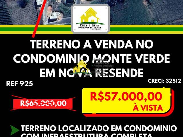 #925 - Terreno para Venda em Nova Resende - MG - 1