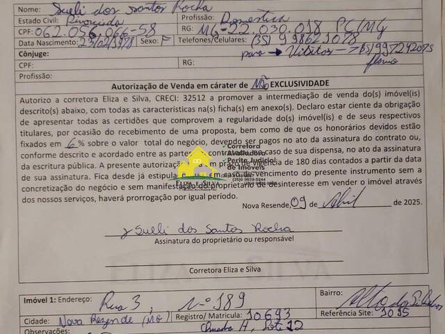 #1095 - Casa para Venda em Nova Resende - MG - 3